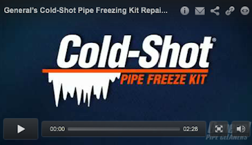 Pipe-Freezing Kit Repairs Water Systems Without Draining