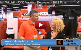 Ditch Witch® - FX30 Vacuum Excavator - 2012 Pumper & Cleaner Expo