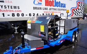 HotJet II Trailer-Mounted Jetters Now Shipping with Hydraulic Reels and Fuel Injection Options