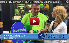 Nozzteq - BL Swiper™ - 2012 Pumper &amp; Cleaner Expo