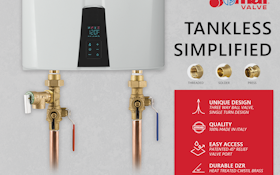 Tankless Water Heater Valve Kit