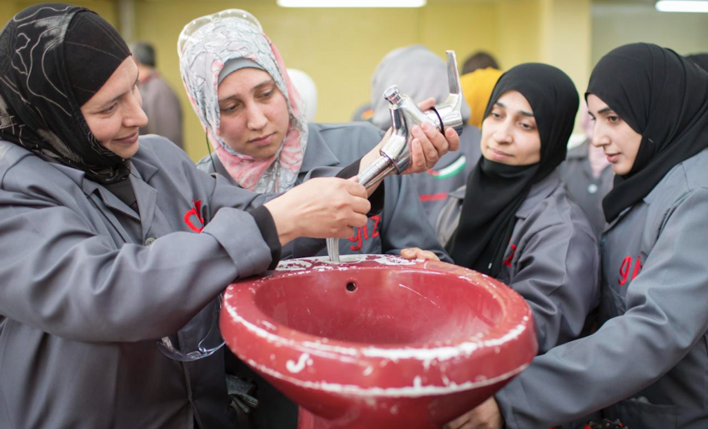 Training Program for Women Helps Middle Eastern Country Battle Plumbing Problems