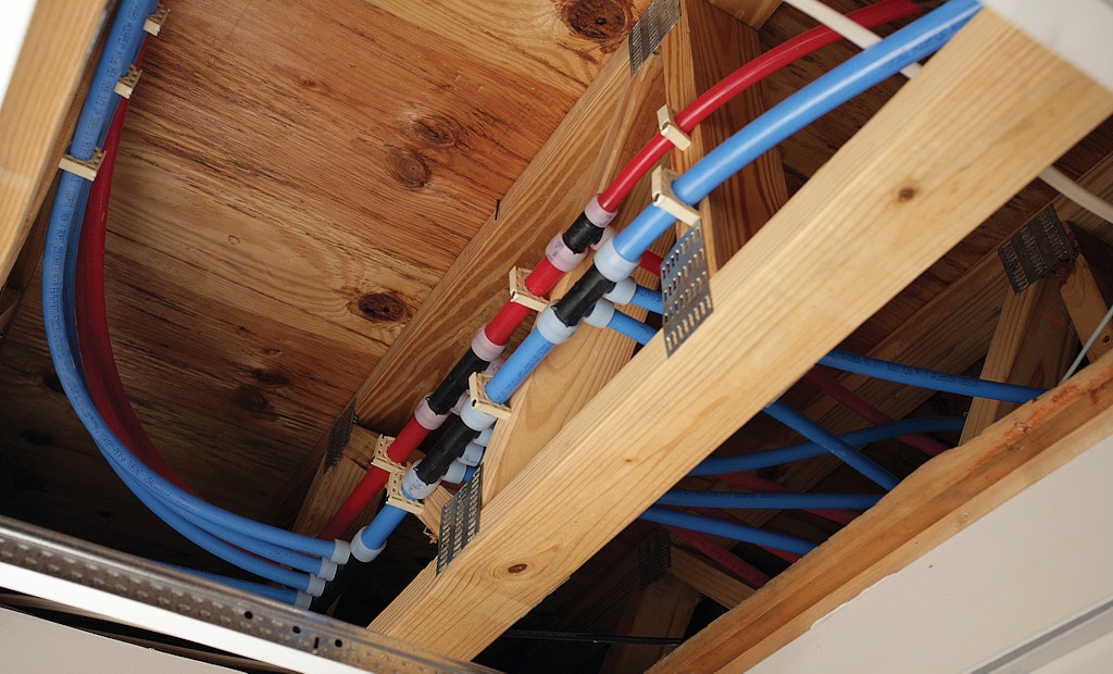 Utilizing PEX Pipe From Street to Fixture
