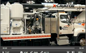 Vac-Con - X-Cavator Vacuum Excavator - 2013 Pumper &amp; Cleaner Expo