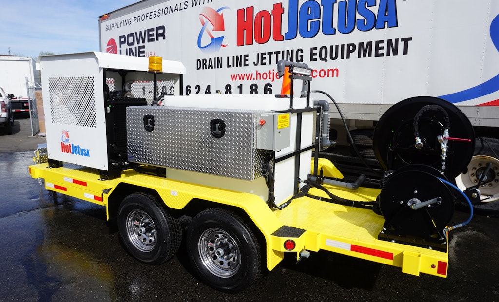 HotJet USA Introduces Yanmar to Diesel Trailer Jetter Lineup