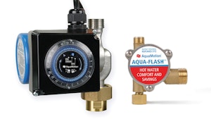 AquaMotion Aqua-Flash hot water recirculation system