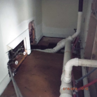 Four Month Cleanup Project Saves Home After Pipes Burst