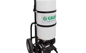 Caleffi fill and flush pump cart
