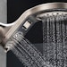 Faucets - Delta Faucet HydroRain Two-in-One Shower Head