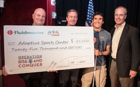 Plumber Industry News: Fluidmaster Donates $25K to Operation Rise and Conquer
