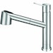 Faucets - Franke Kitchen Systems Bernard Stainless Steel Fast-In Faucet
