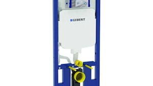 Geberit in-wall toilet system