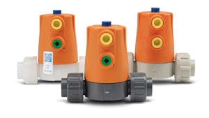 Controls/Control Panels - GF Piping Systems Type 604/605 Pneumatically Actuated Dosing Valve