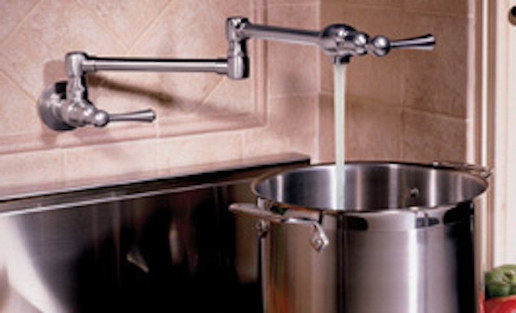 Plumber Product News: Grohe Cold-Water, Stove-Top Pot Filler