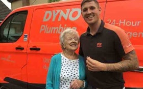 ‘Hero’ Plumber Comes to Widow’s Rescue