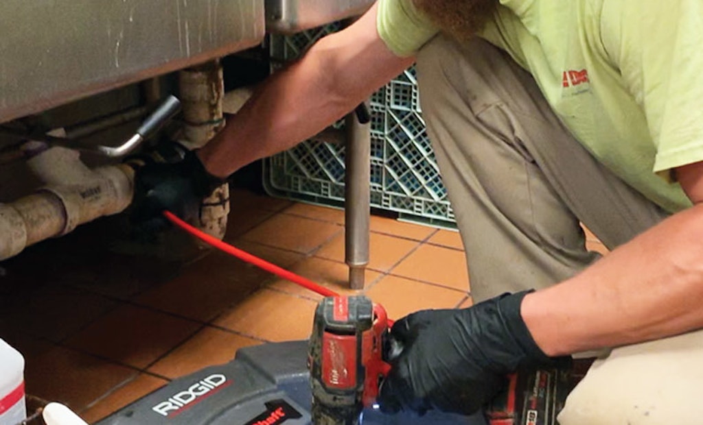 Portable Drain Cleaning Machine Leads to Better Production for Plumber