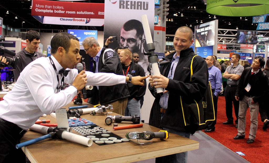 Bring on the Fight: AHR Expo Hosts Competition to Highlight Compression Fitting Systems