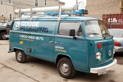 VW Transport Vans Give Goode Plumbing Advantage in Covering Territory