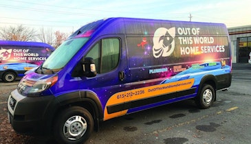 Rolling Billboard: Out of This World Home Services - Ottawa, Ontario, Canada