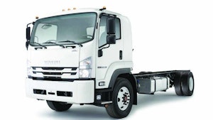 Isuzu four-cylinder medium-duty truck