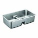 Moen low-profile divide stainless steel sinks