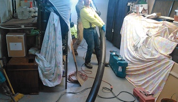 Plumbing Contractor Uses Vacuum Excavator to Help Get New Pipe In