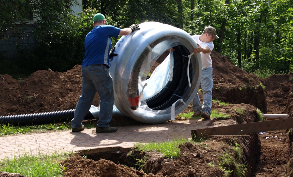 Pre-Insulated PEX Pipe Benefits Underground Hot-Water Applications