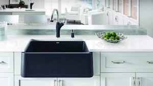 Blanco’s Durable Granite Composite Apron Sink Offers Rustic Look