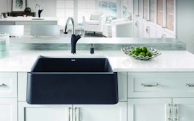 Blanco’s Durable Granite Composite Apron Sink Offers Rustic Look