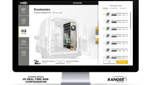 Ranger Design 3-D configurator tool for Ford vans