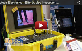 Ratech Electronics - Elite Jr. pipe inspection camera - 2012 Pumper &amp; Cleaner Expo