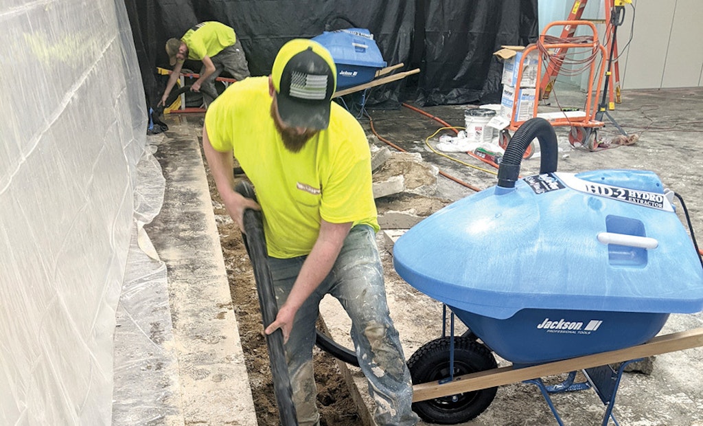 Small-Scale Industrial Vac Machine Reduces Manual Labor for Crews