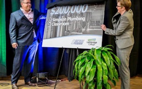 Plumbing Company Makes $200,000 Investment in Apprenticeship Training