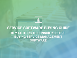Service Software Buying Guide