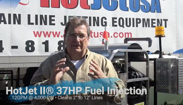 HotJet USA Introduces New Fuel-Injected HotJet II to Jetter Lineup
