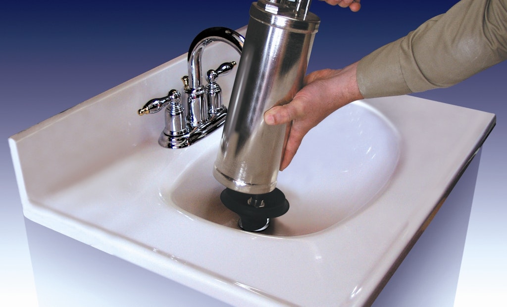Lightweight Kinetic Water Ram Quickly Opens Clogged Drains – And Business Opportunities